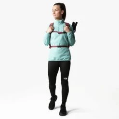 The North Face 100 Glacier 1/4 Zip Femme Turquoise -Patago Vetements Magasin main t l chargement 2022 12 07T115629.455 8380